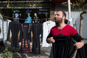 ساماندهی بساط گستران بازار بزرگ احسانی 